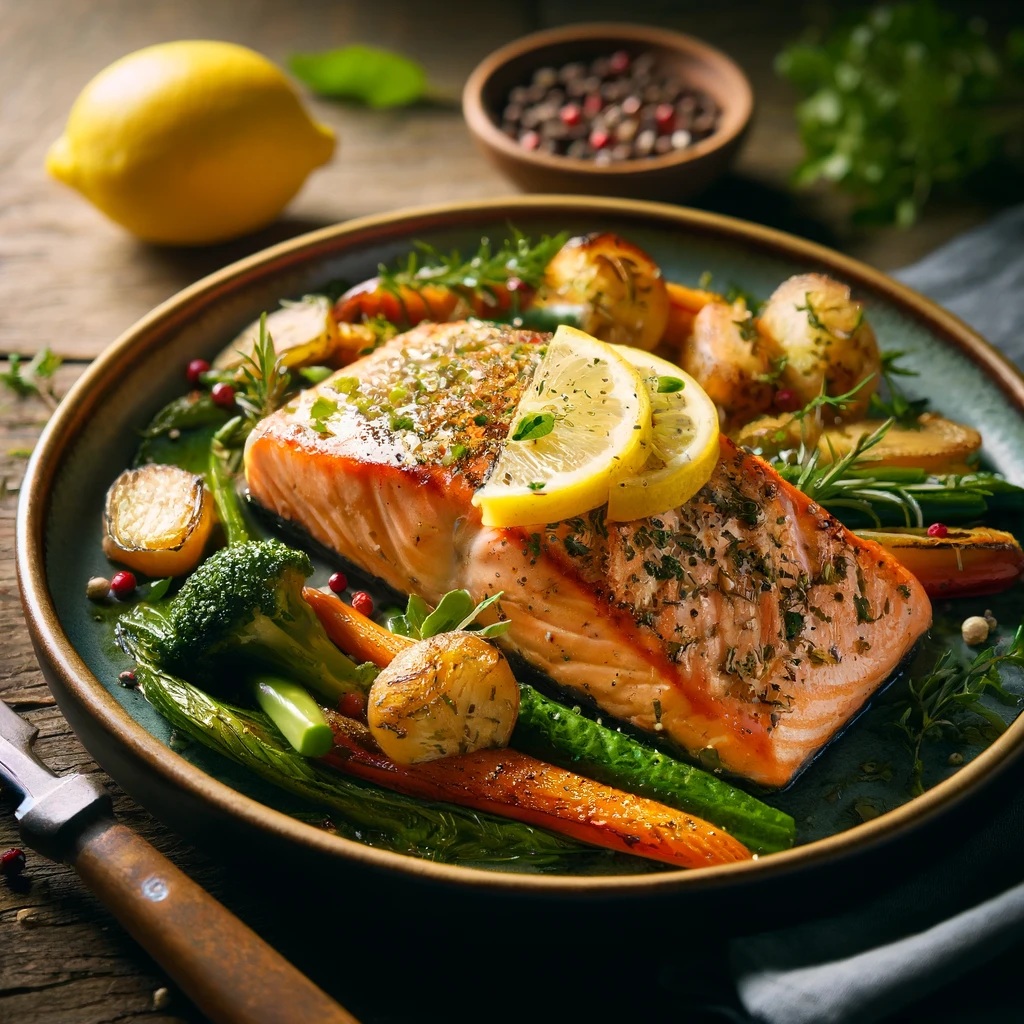 Grilled Salmon